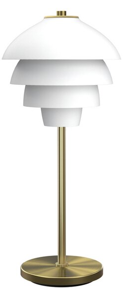 Lampă de masă Belid, Alb, Camera de zi, Metal, Design