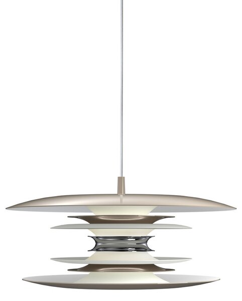 Lustră Pendul Belid, reglabil, Gri, Camera de zi, Metal, Design