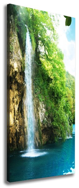 Tablou pe pânză Cascada din pădure