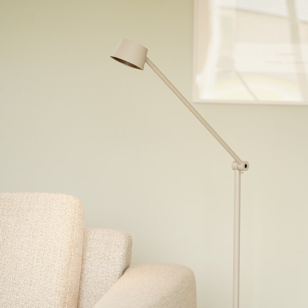 Lampadar ANTIDARK, Direction F1, reglabil, Gri, Camera de zi, Metal, Modern