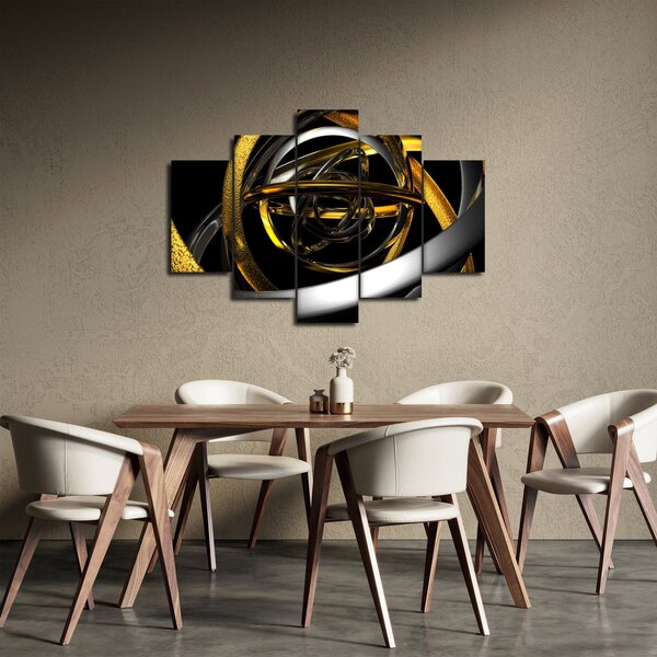 Tablou cu abstracție modernă (150x105 cm)