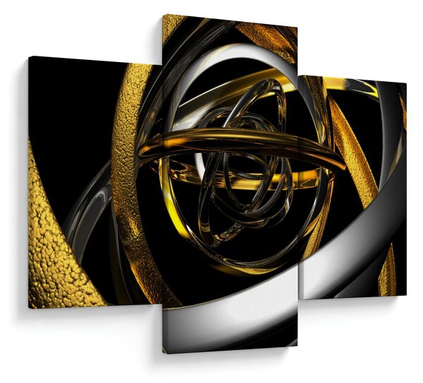 Tabloucu abstracție modernă (90x60 cm)