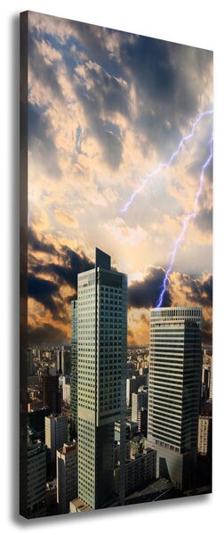 Print pe canvas Furtuna de peste Varșovia