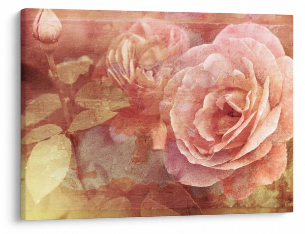 Tablou cu trandafir (70x50 cm)