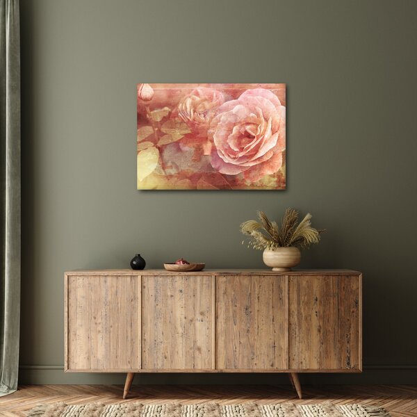 Tablou cu trandafir (70x50 cm)