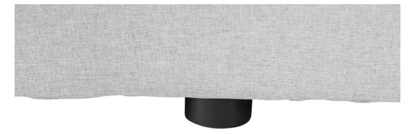 Pat tip boxspring Ferata Komfort gri deschi, 160x200 cm