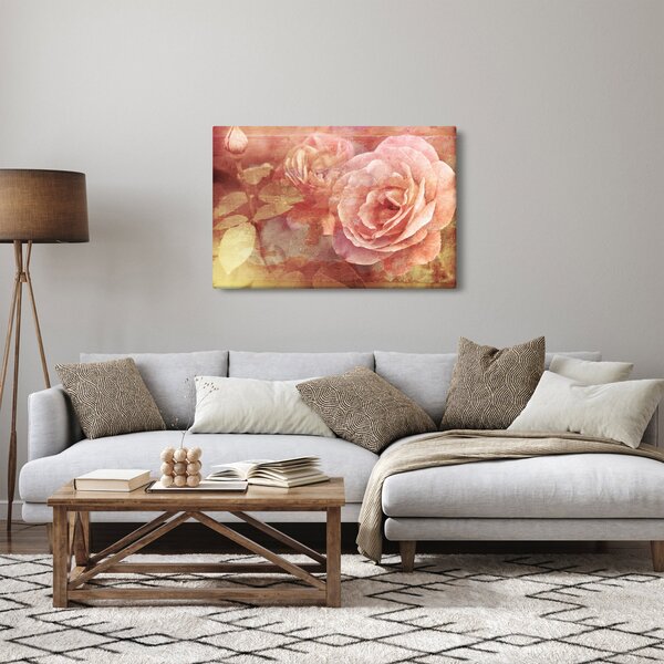Tablou cu trandafir (90x60 cm)