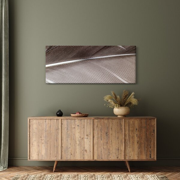 Tablou cu fibre abstacte (120x50 cm)