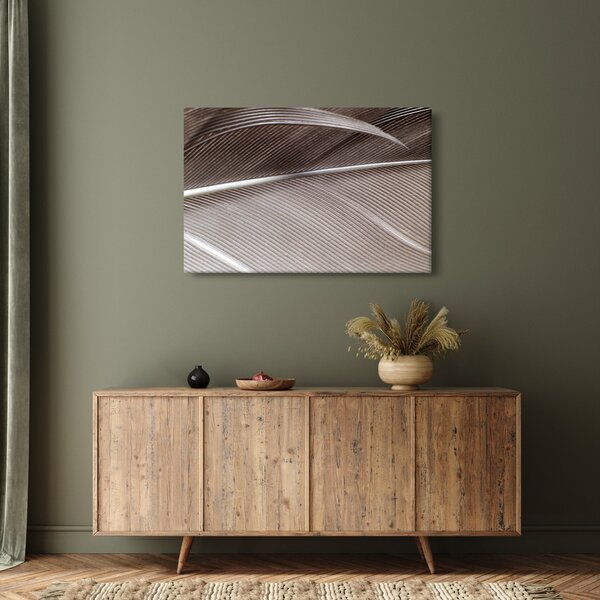 Tablou cu fibre abstacte (90x60 cm)