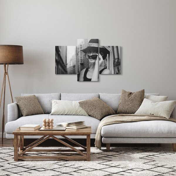 Tablou cu femeie (90x60 cm)