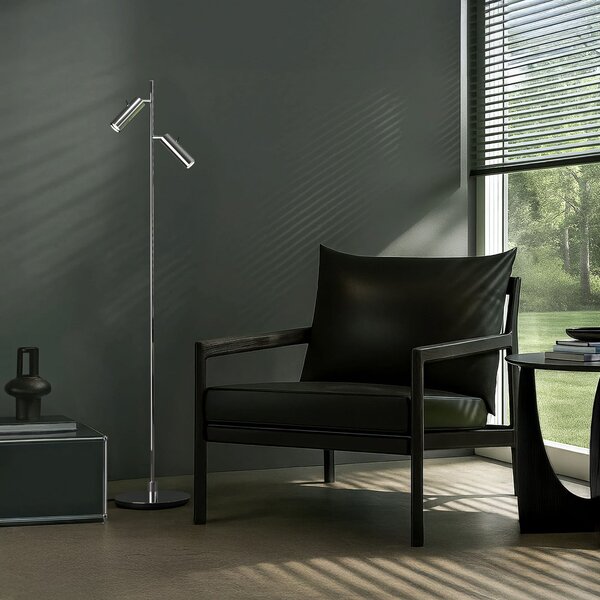 Lampadar Herstal, PIPELINE, Metalic, Camera de zi, Metal, Modern