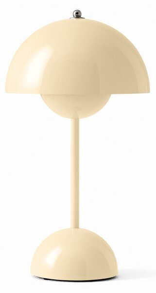 Lampă de masă &Tradition, Flowerpot VP9, reglabil, Bej, Camera de zi, Plastic, Design