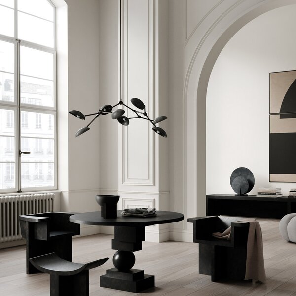 Candelabre 101 COPENHAGEN, Drop, Gri, Zona coridorului, Aluminiu, Design