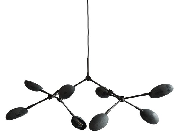 Candelabre 101 COPENHAGEN, Drop, Gri, Zona coridorului, Aluminiu, Design