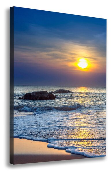 Tablou pe pânză canvas Sunset Beach