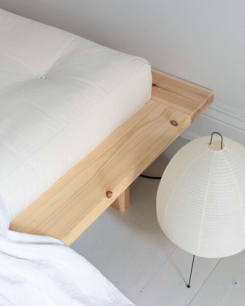 Karup pat cu saltea JAPAN BED natur 140/200 cm
