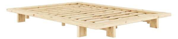 Karup pat cu saltea JAPAN BED natur 140/200 cm