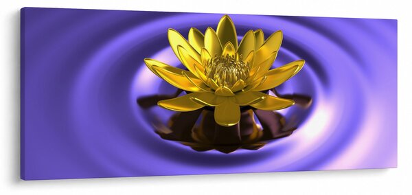 Tablou - Lotus (120x50 cm)