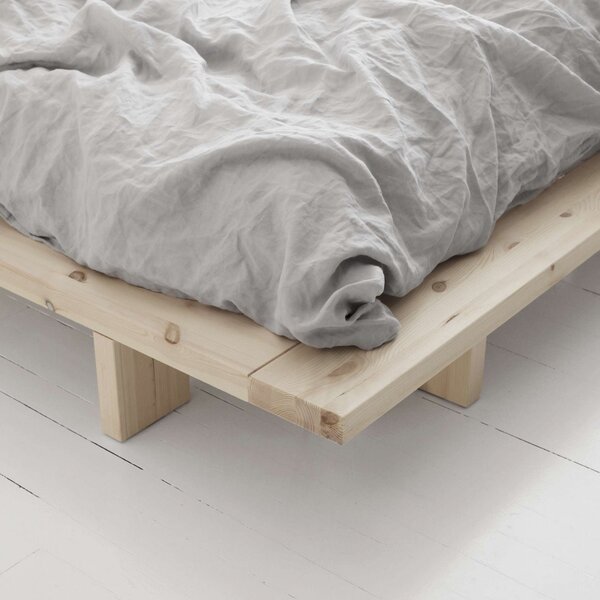 Karup pat cu saltea JAPAN BED natur 140/200 cm