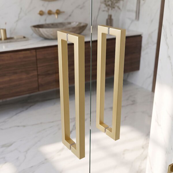 Mâner pentru ușa de duș Rea 01 Brushed Gold