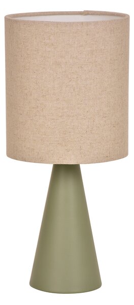 Lampă de masă COREP, Sally, Verde, Camera de zi, Metal, Modern