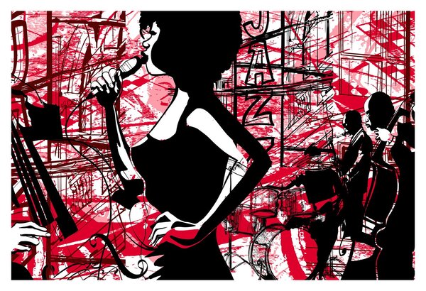 Tablou - Jazz (90x60 cm)