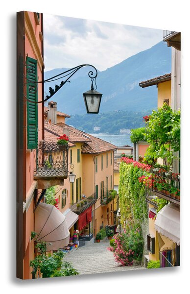 Pictură pe pânză străzile italiene