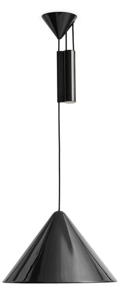 Lustră Pendul HAY, Compass, Negru, Camera de zi, Aluminiu, Design