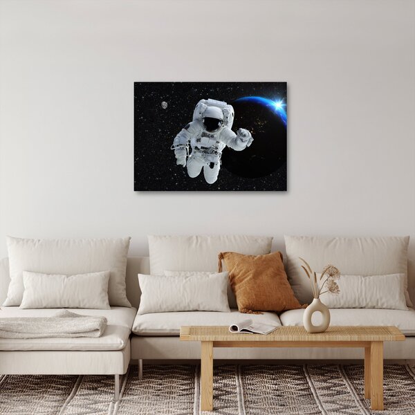 Tablou - Astronaut în Cosmos (70x50 cm)