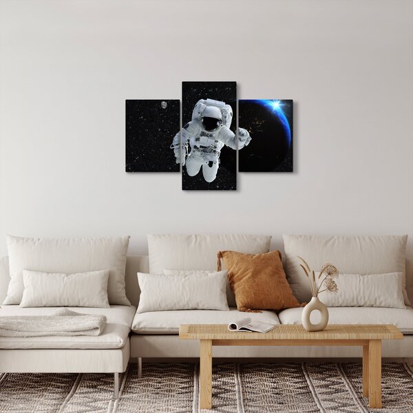 Tablou - Astronaut în Cosmos (90x60 cm)