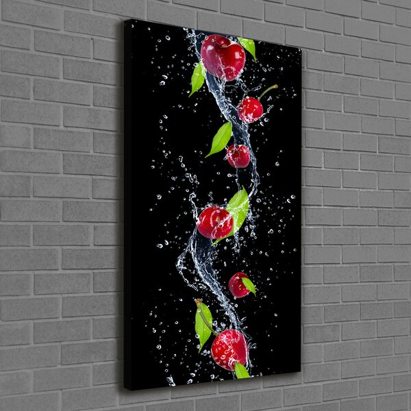 Tablou canvas cireșe