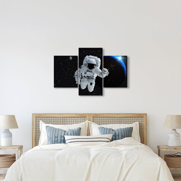 Tablou - Astronaut în Cosmos (90x60 cm)