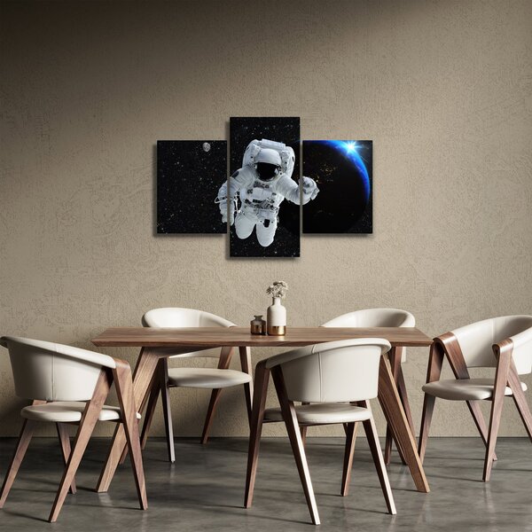 Tablou - Astronaut în Cosmos (90x60 cm)