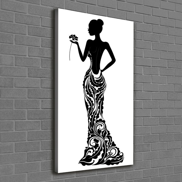 Print pe pânză ilustrare de moda