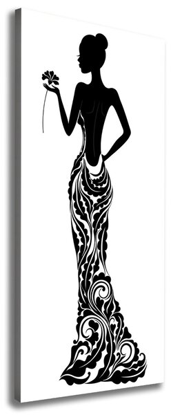 Print pe pânză ilustrare de moda