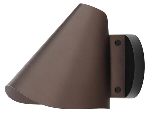 Lampă de perete &Tradition, Bonnet SC103, reglabil, Bronz / Alamă Veche, Camera de zi, Aluminiu, Modern