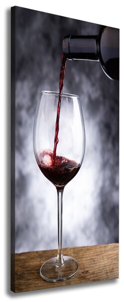 Tablou pe pânză canvas vin rosu