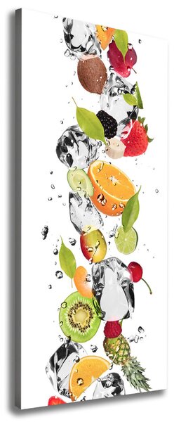 Imprimare tablou canvas Fructele si apa