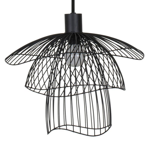 Lustră Pendul Forestier, Papillon XS, reglabil, Negru, Camera de zi, Metal, Design