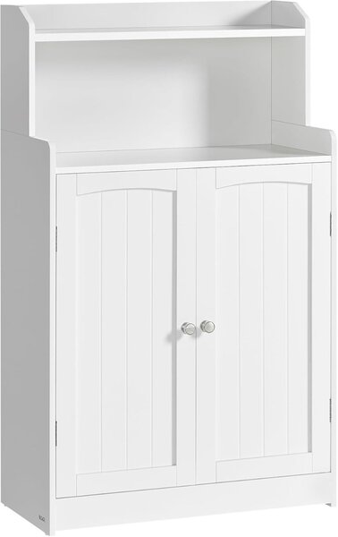 Dulap baie Vasagle Alb 60x30x110 cm