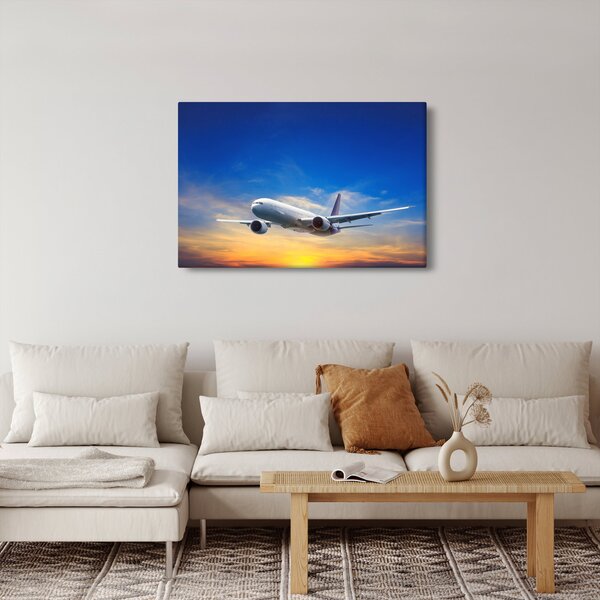Tablou cu avion (90x60 cm)