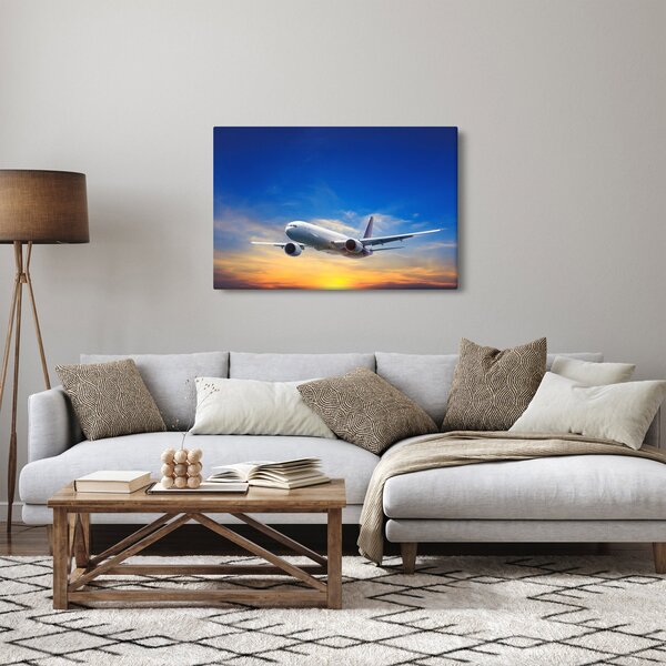 Tablou cu avion (90x60 cm)