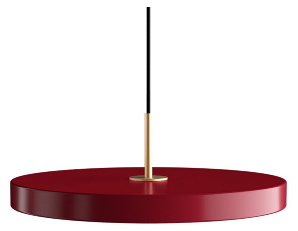 Asteria Plus Lustră Pendul Medium Ruby Red/Brass