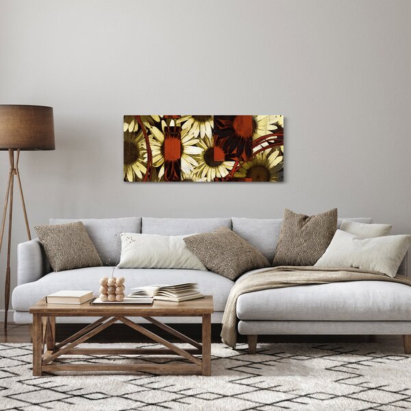 Tablou cu flori (120x50 cm)