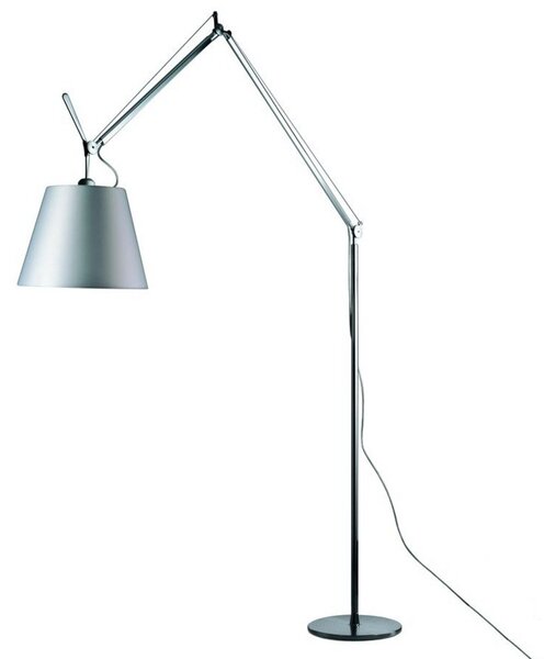 Tolomeo Mega Lampadar ø360 Grey Satin/Black - Artemide