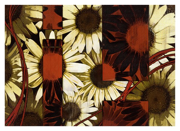 Tablou cu flori (70x50 cm)
