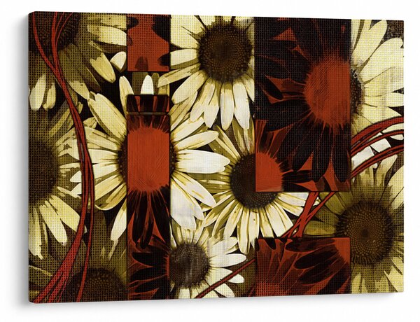Tablou cu flori (70x50 cm)