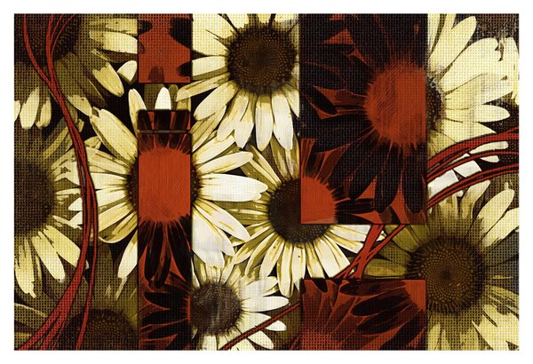 Tablou cu flori (90x60 cm)