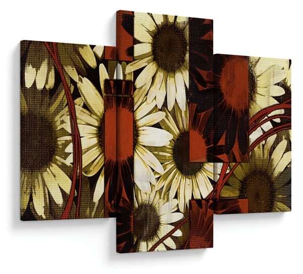 Tablou cu flori (90x60 cm)