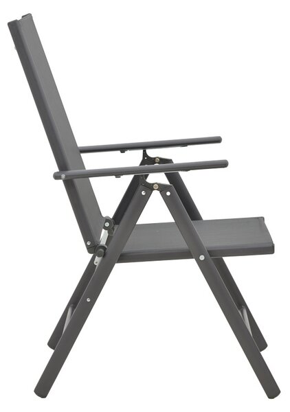 Scaun de grădină Candor Gri 65x56x106 cm